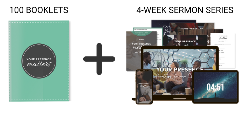 "Your Presence Matters" 50 Booklet Bundle