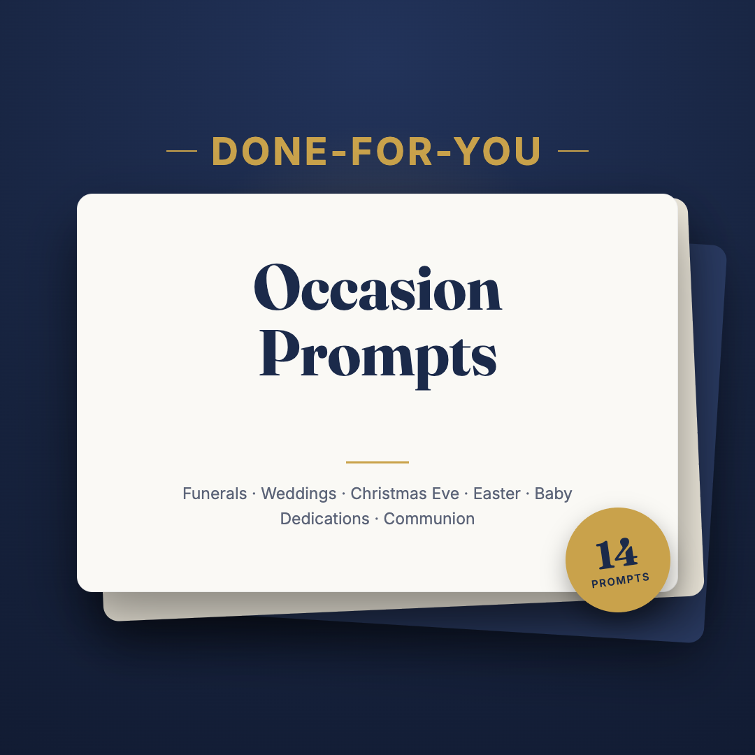 The Done-For-You Occasion Prompts