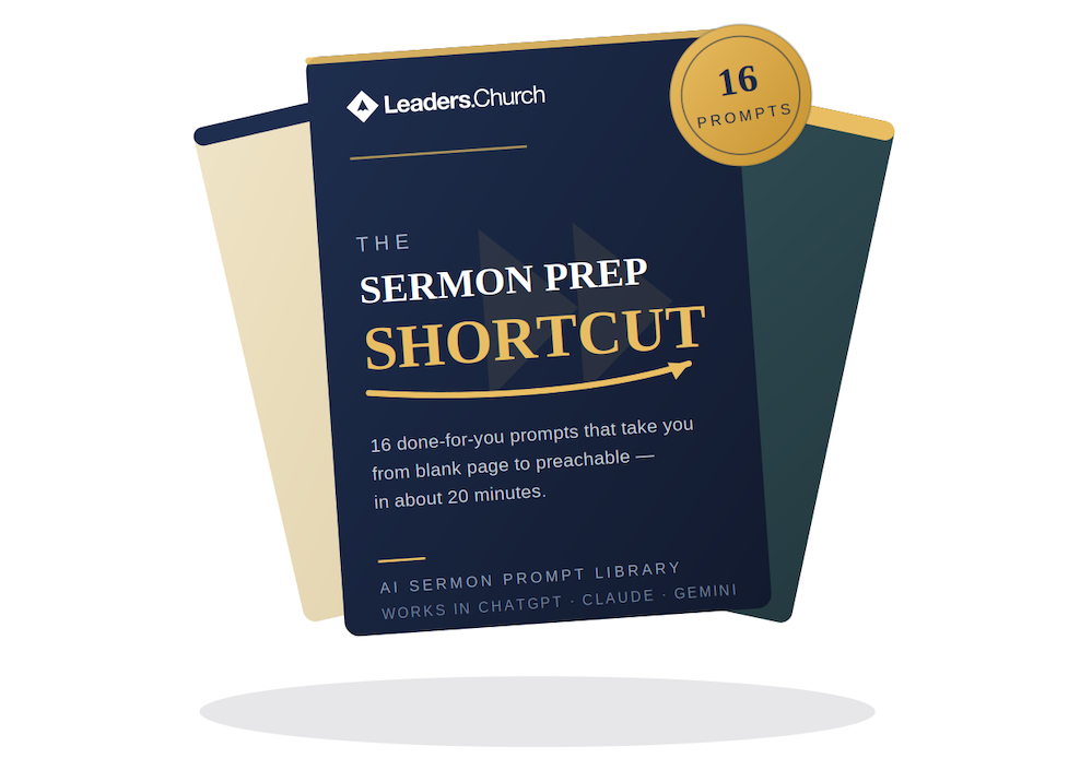 Sermon Prep Shortcut