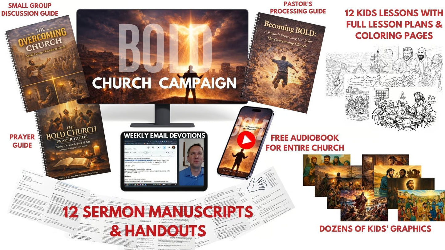 BOLD: How the Early Church Changed the World — Complete Sermon Series Kit