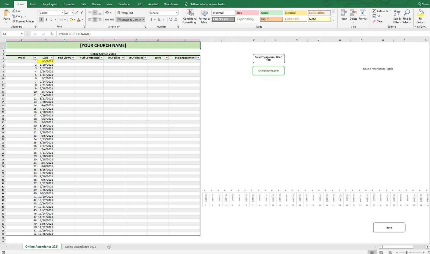 Church Budget Templates