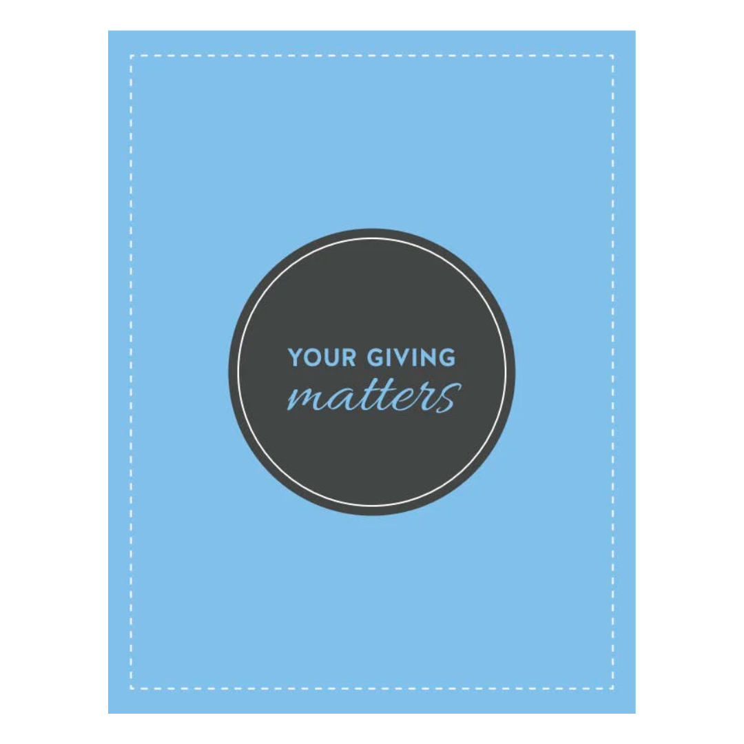 "Your Giving Matters" 50 Booklet Bundle (Re-order Special)